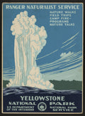 Yellowstone National Park, Ranger Naturalist Service, 1938 WPA poster