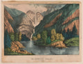 Yo-Semite Falls, California, 19th-century print