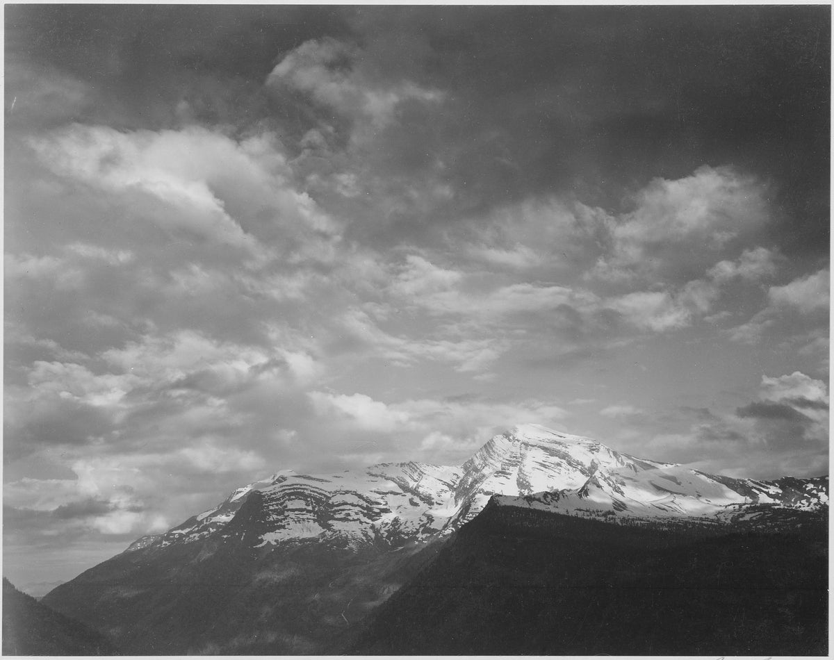 Heaven's Peak, Glacier National Park (Ansel Adams, 1941–42)