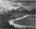The Tetons and the Snake River (Ansel Adams, 1942)