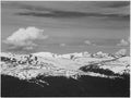Never Summer Range, Rocky Mountain (Ansel Adams, 1941–42)