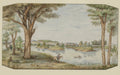 The Yellowstone River near Fort Keogh (Hermann Stieffel, c.1877)