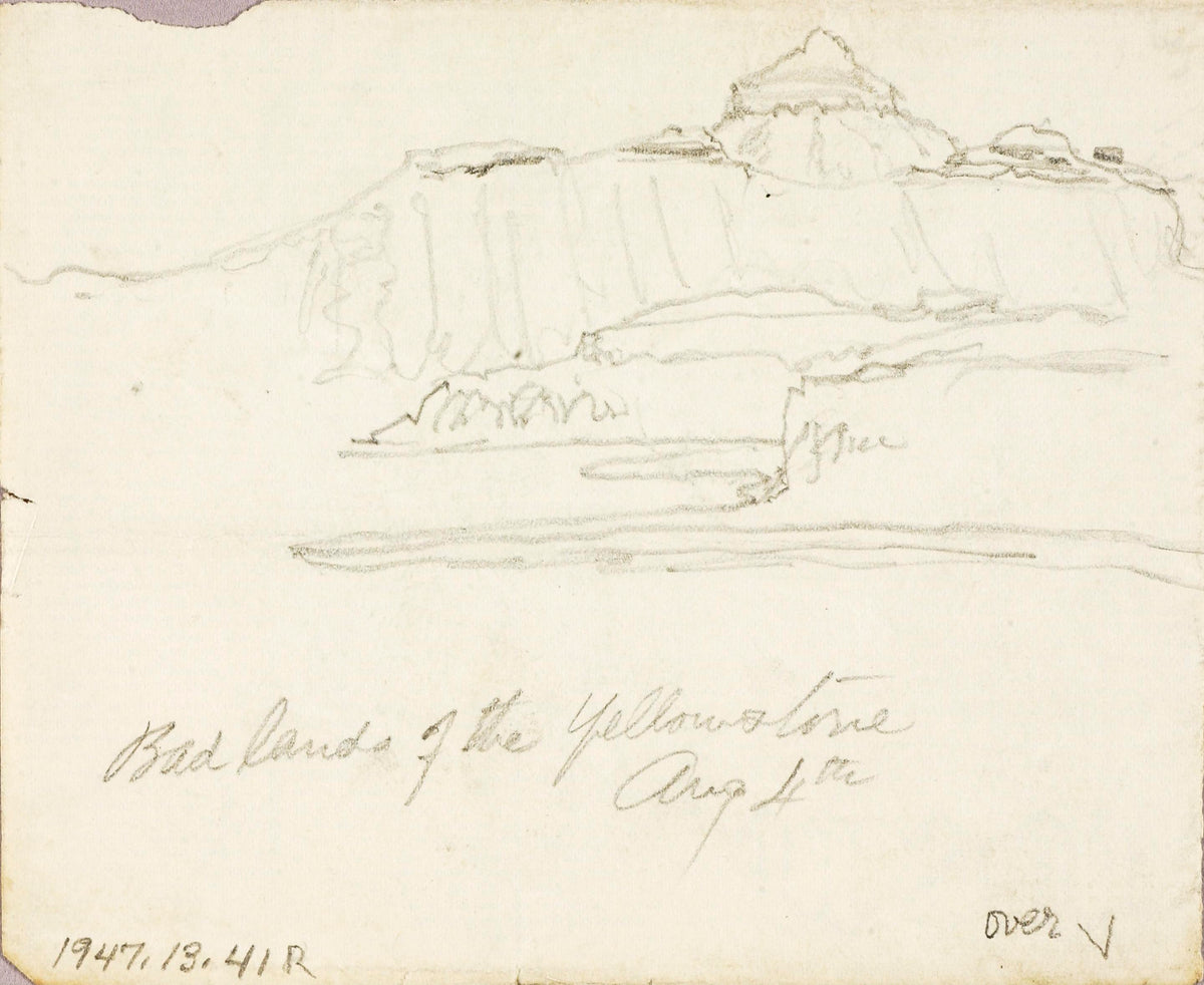 Bad Lands of the Yellowstone No. 1 (Thomas Moran, 1892)