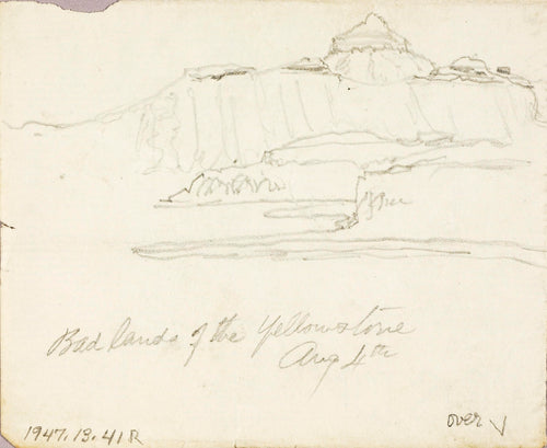 Bad Lands of the Yellowstone No. 1 (Thomas Moran, 1892)