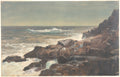 Near Otter Cliffs, Mount Desert Island (Frederic Church, 1860–62)