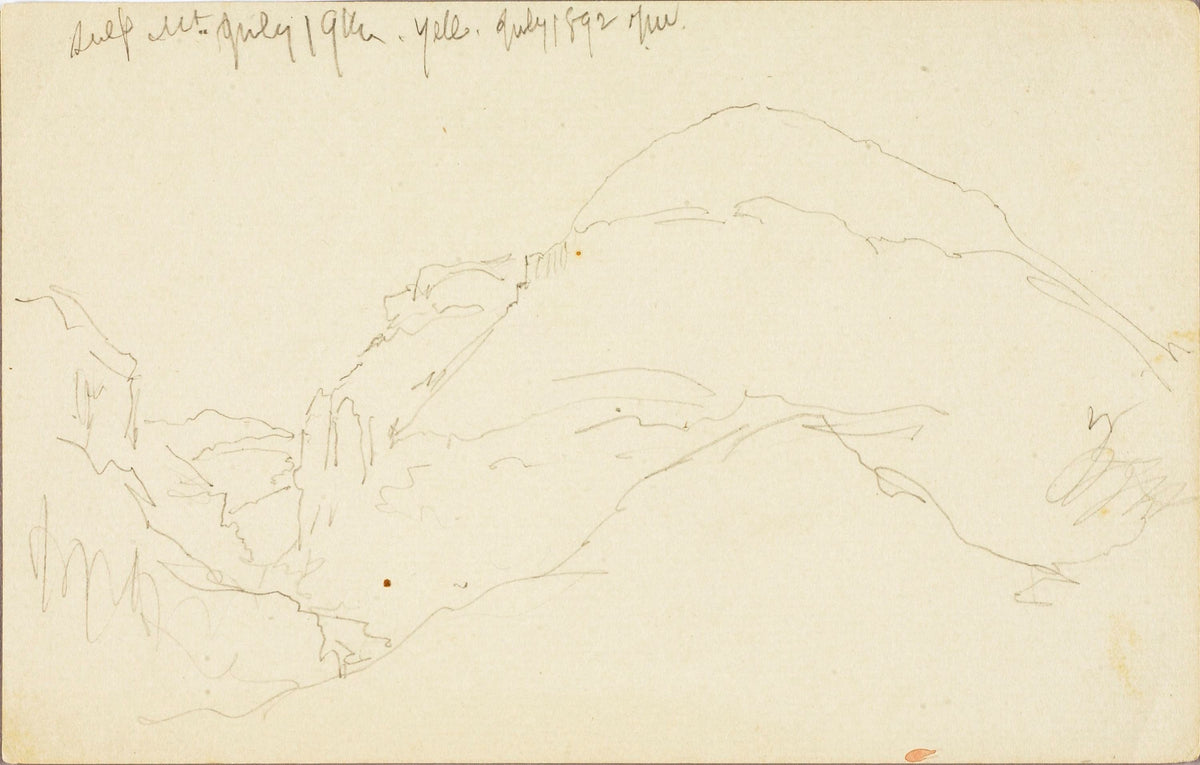 Sulphur Mountain, Yellowstone (Thomas Moran, 1892)