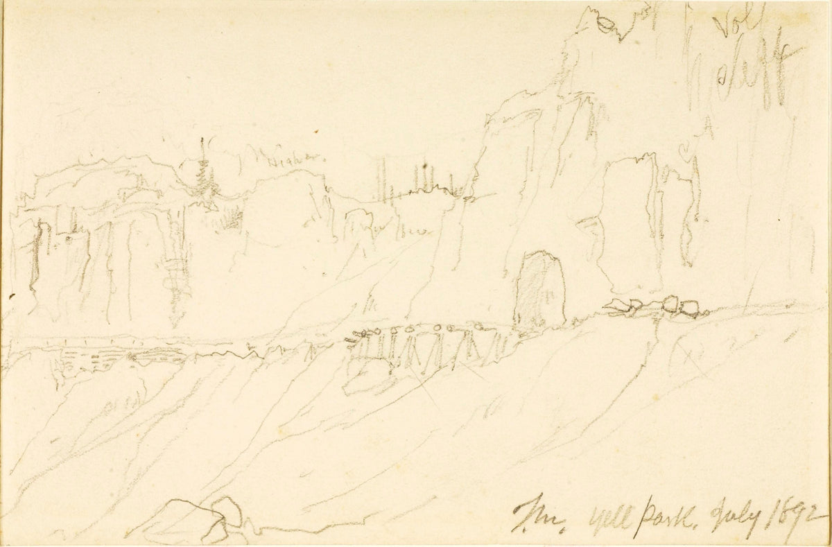 Yellowstone Park (Thomas Moran, 1892)