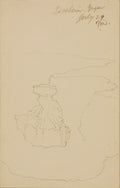Excelsior Geyser Sketch (Thomas Moran, 1892)