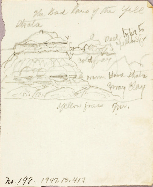 Bad Lands of the Yellowstone No. 2 (Thomas Moran, 1892)
