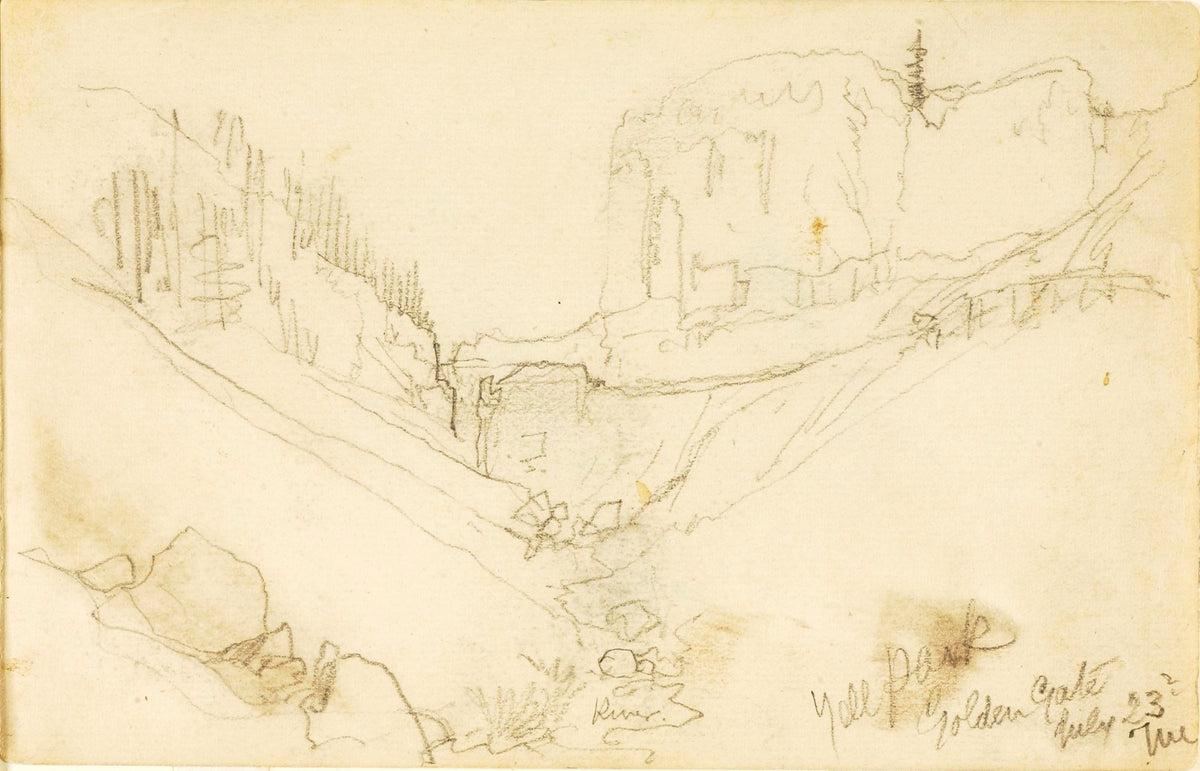 Golden Gate, Yellowstone No. 2 (Thomas Moran, 1892)