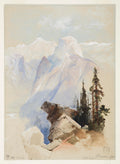 Half Dome, Yosemite (Thomas Moran, 1873)