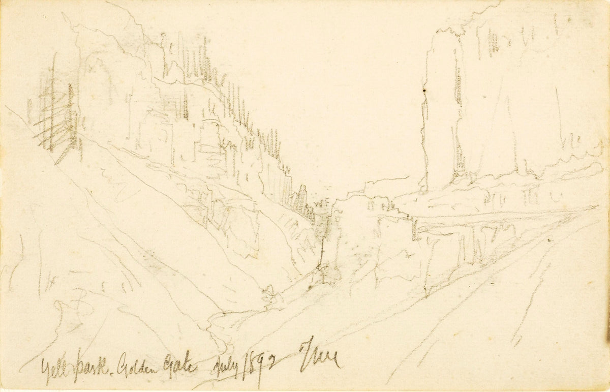 Golden Gate, Yellowstone No. 3 (Thomas Moran, 1892)