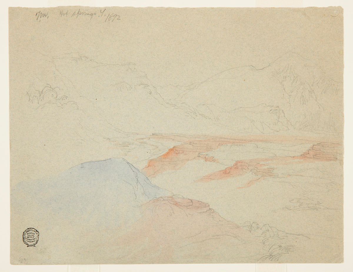 Hot Springs, Yellowstone (Thomas Moran, 1892)
