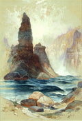 Above Tower Falls, Yellowstone (Thomas Moran, 1872)