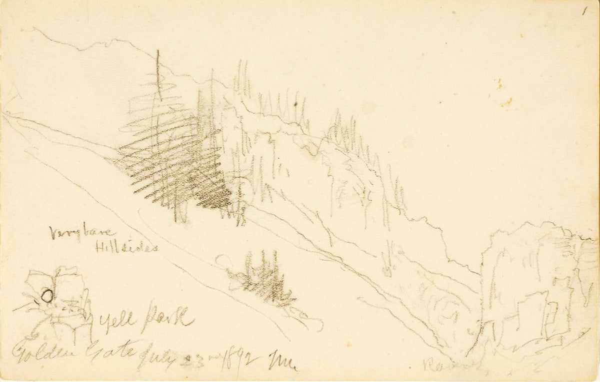 Golden Gate, Yellowstone No. 1 (Thomas Moran, 1892)