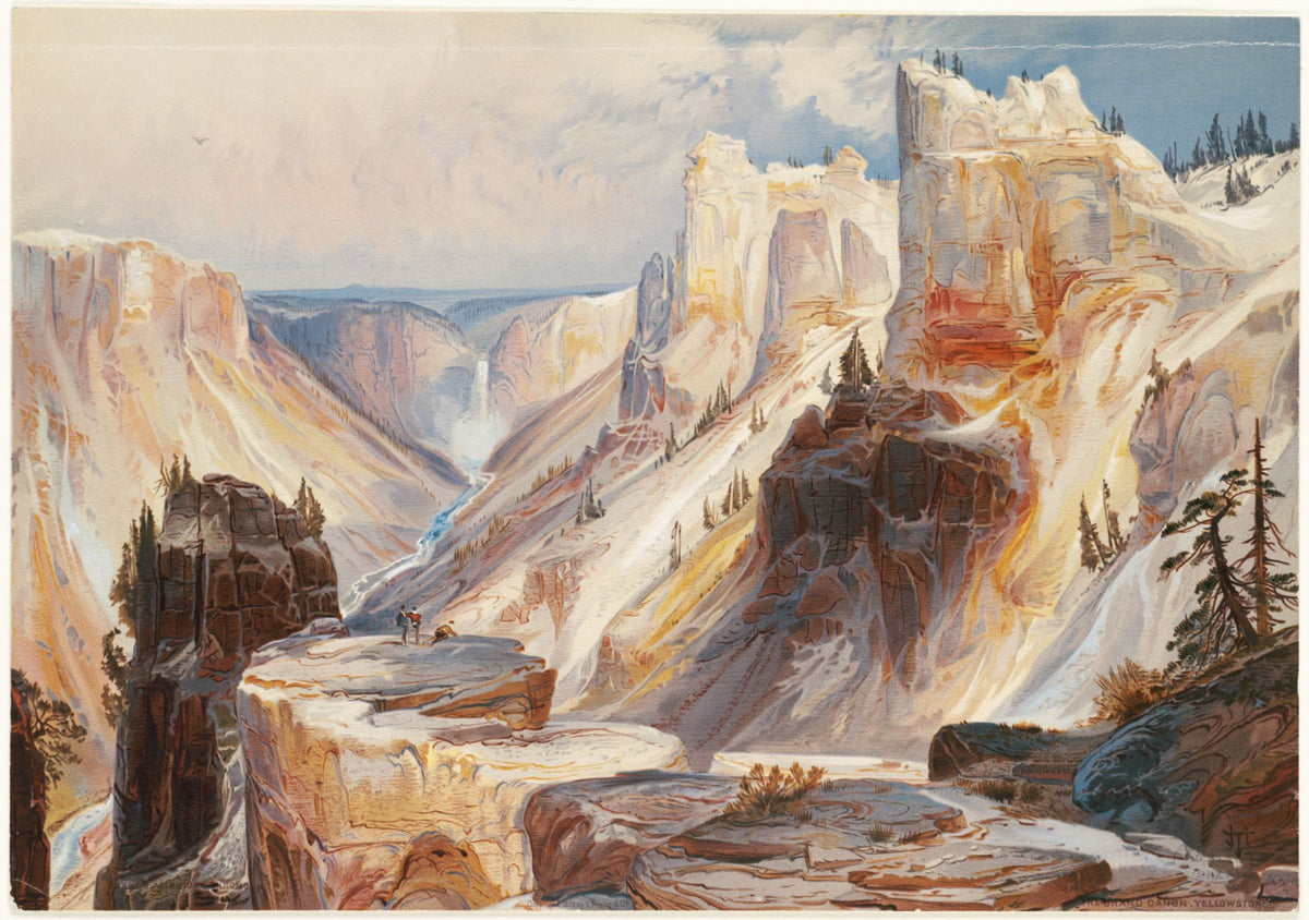 The Grand Canyon of the Yellowstone (Thomas Moran, c.1875)