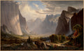 Yosemite Valley (Prang Chromolithograph after Thomas Hill)